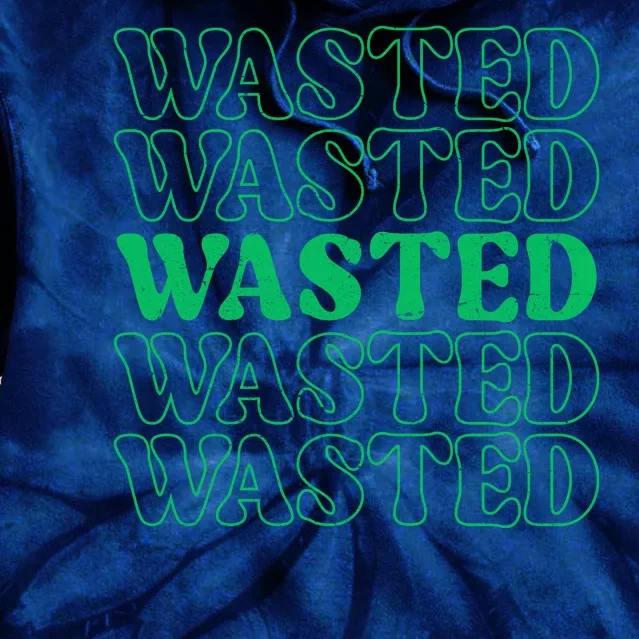 Wasted Retro Tie Dye Hoodie