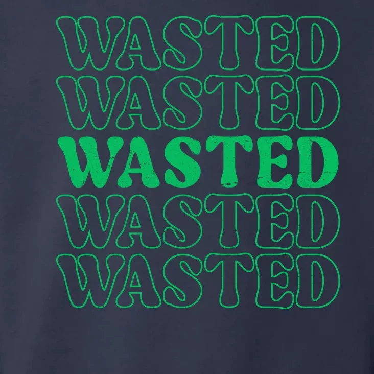 Wasted Retro Toddler Hoodie