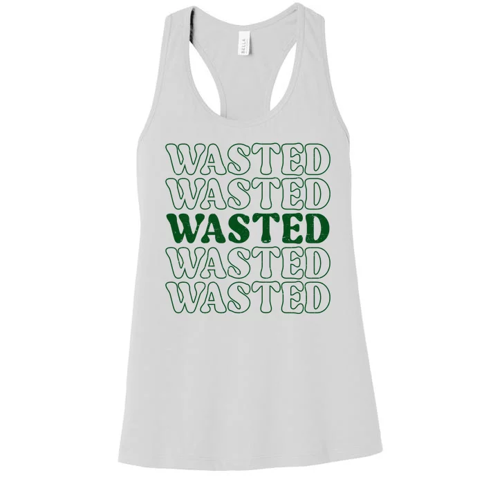 Wasted Retro Women's Racerback Tank