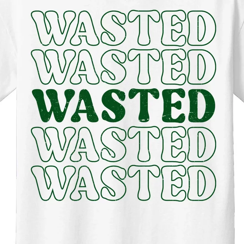 Wasted Retro Kids T-Shirt