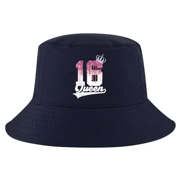 Wo SWEET 16 QUEEN 16TH BIRTHDAY Cool Comfort Performance Bucket Hat