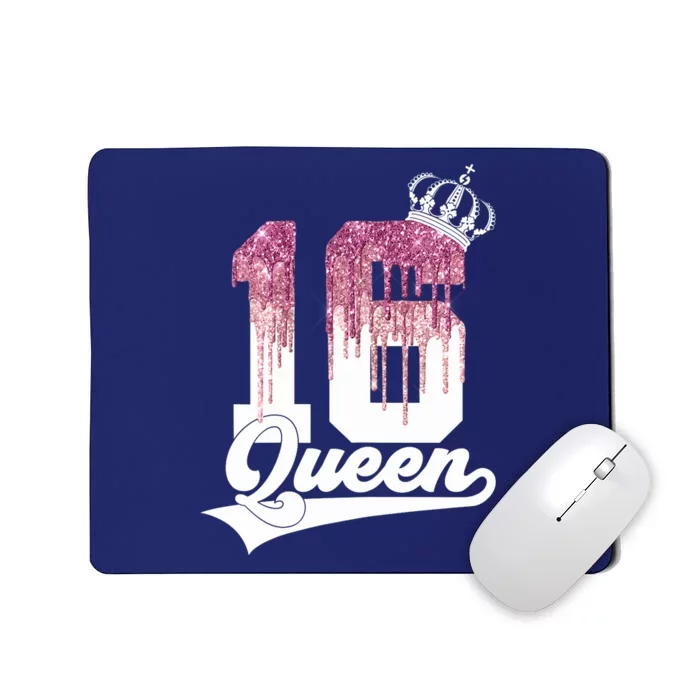 Wo SWEET 16 QUEEN 16TH BIRTHDAY Mousepad