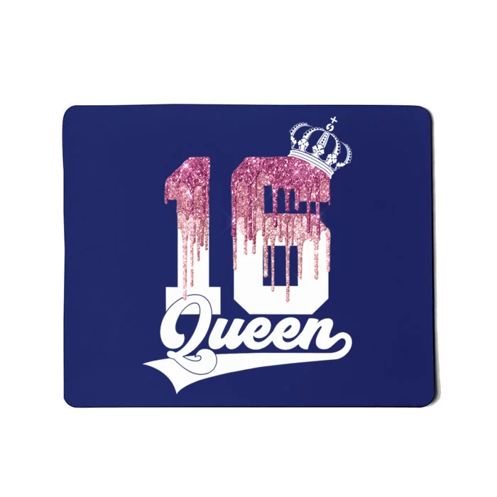 Wo SWEET 16 QUEEN 16TH BIRTHDAY Mousepad