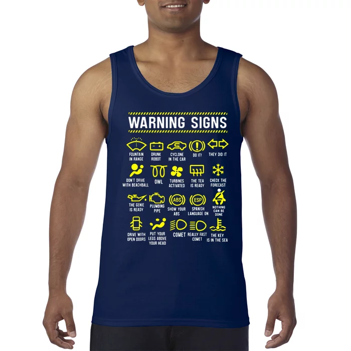 Warning Signs 101 Tank Top