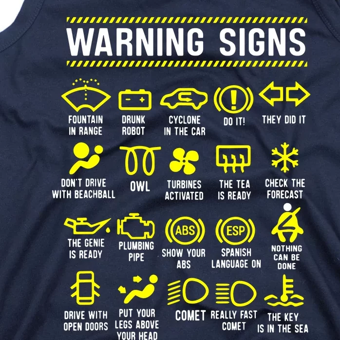 Warning Signs 101 Tank Top