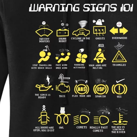 Warning Signs 101 Women's Pullover Hoodie