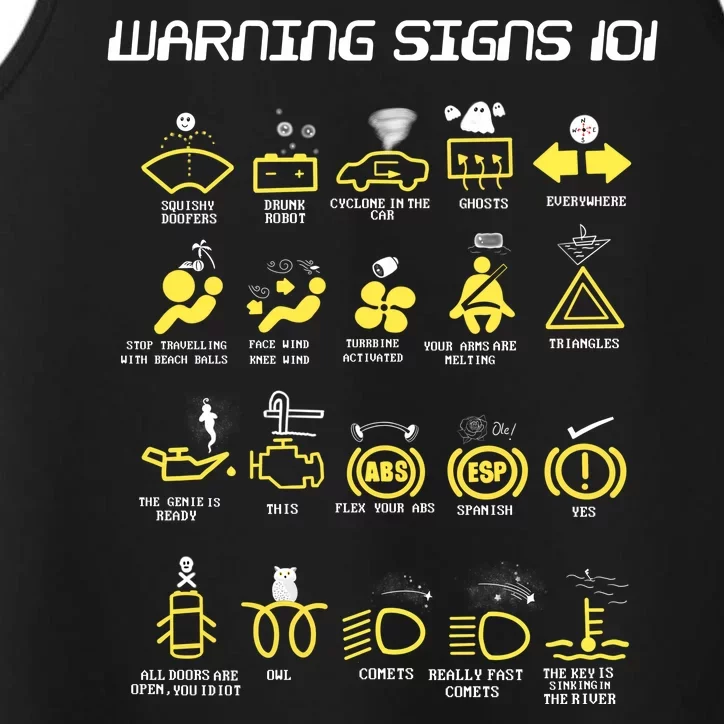 Warning Signs 101 Performance Tank