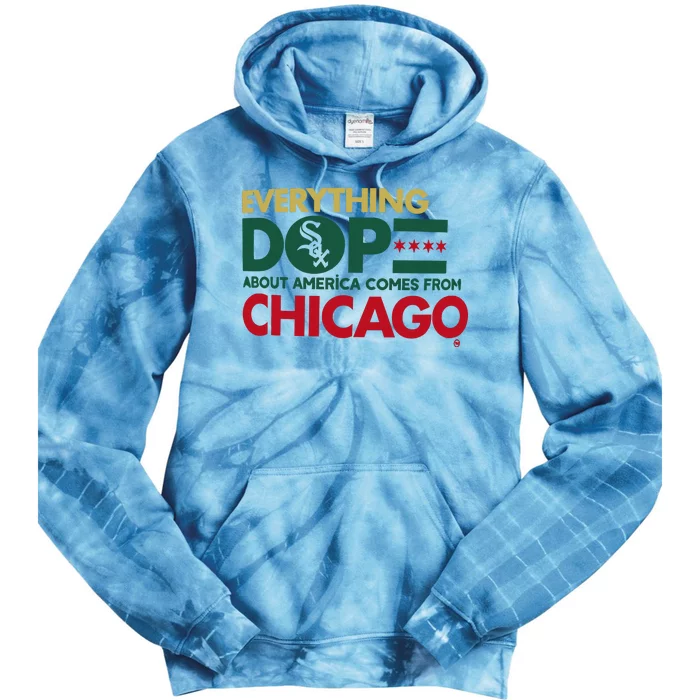 White Sox Africanamerican Heritage Night Giveaway 2024 Tie Dye Hoodie