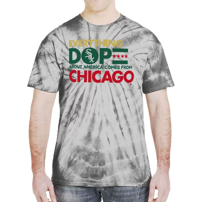 White Sox Africanamerican Heritage Night Giveaway 2024 Tie-Dye T-Shirt