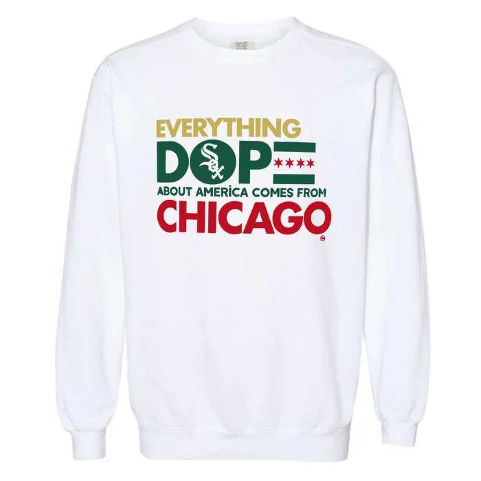 White Sox Africanamerican Heritage Night Giveaway 2024 Garment-Dyed Sweatshirt