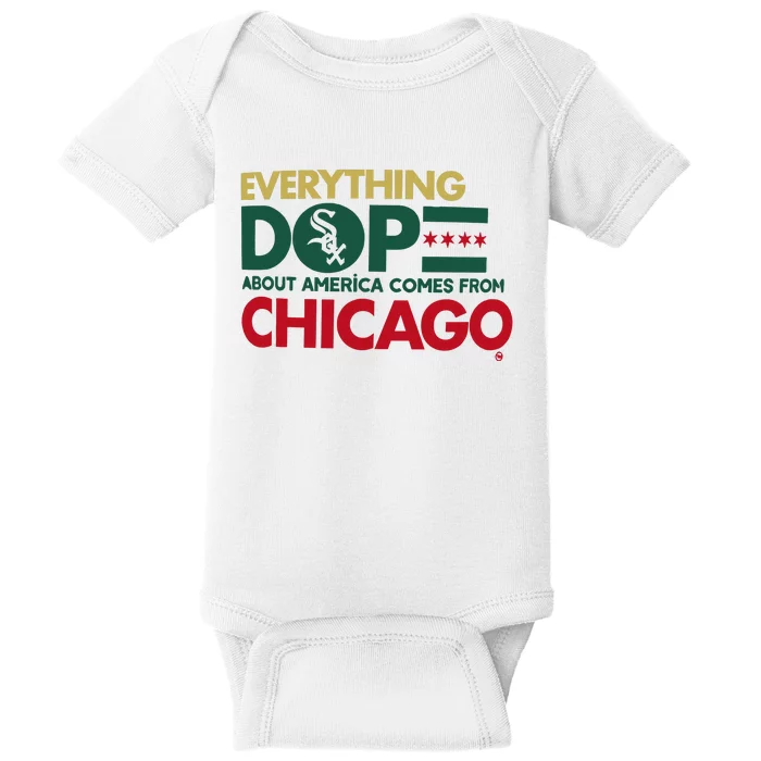 White Sox Africanamerican Heritage Night Giveaway 2024 Baby Bodysuit