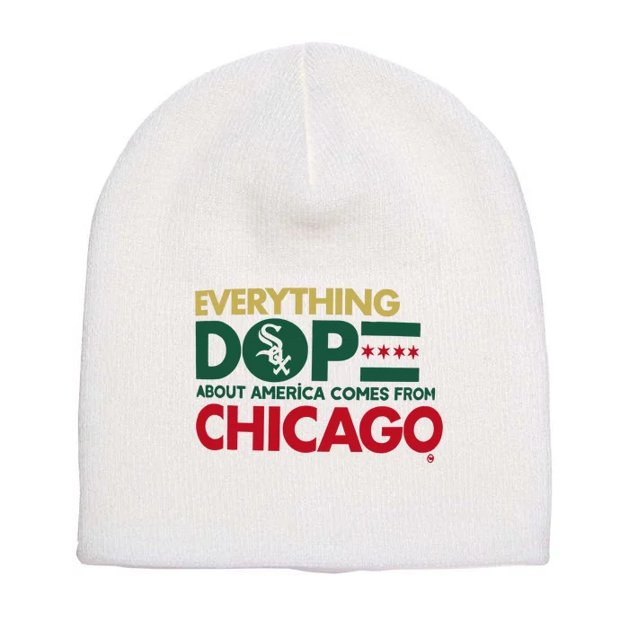 White Sox Africanamerican Heritage Night Giveaway 2024 Short Acrylic Beanie