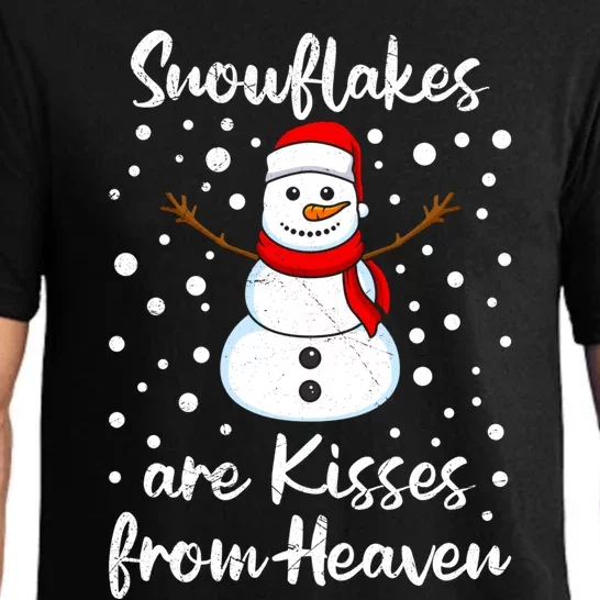 Wintertime Snowflakes Are From Heaven Snow Gift Pajama Set