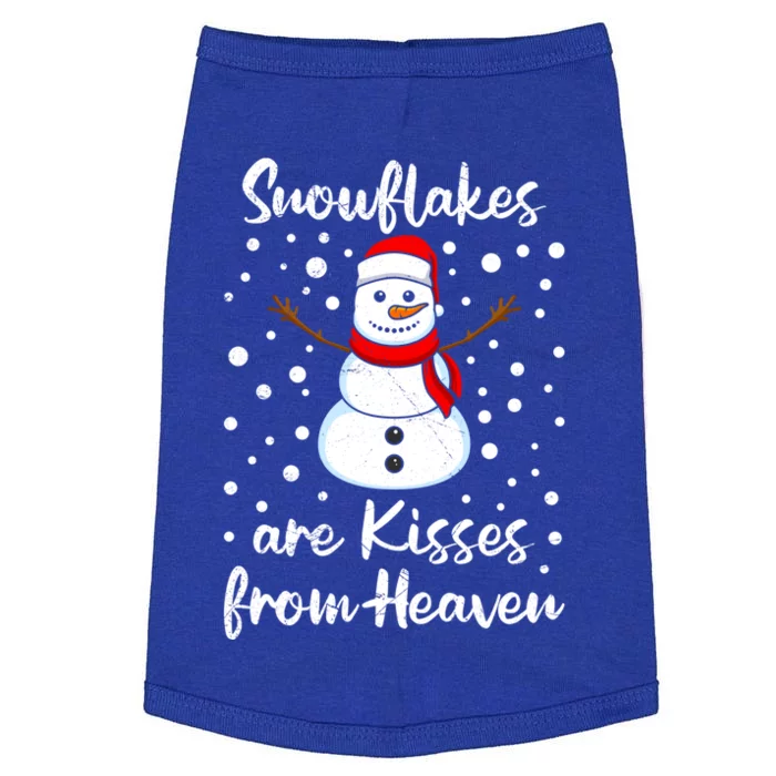 Wintertime Snowflakes Are From Heaven Snow Gift Doggie Tank