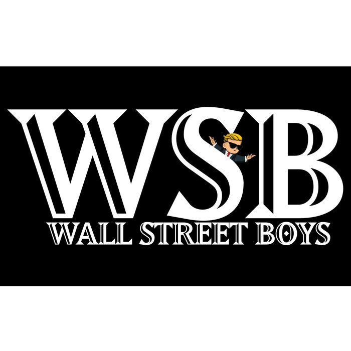 WSB Wall Street Boys Bumper Sticker