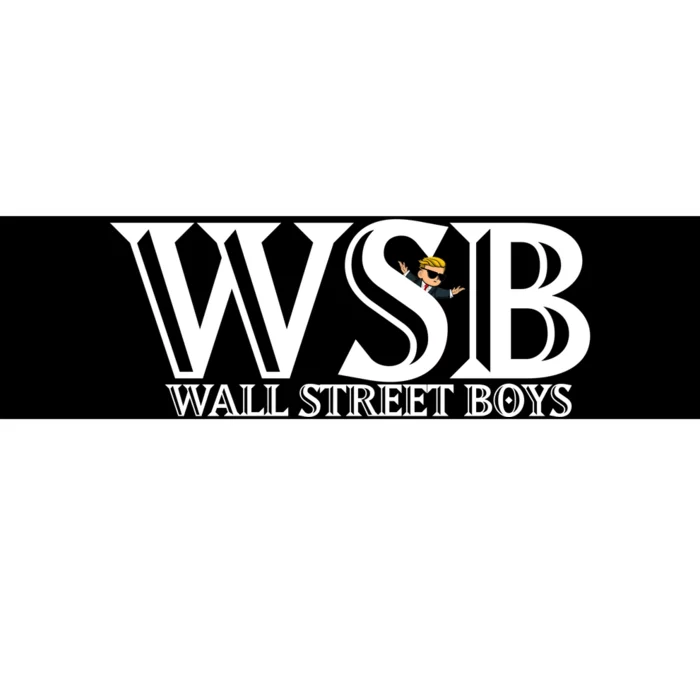 WSB Wall Street Boys Bumper Sticker