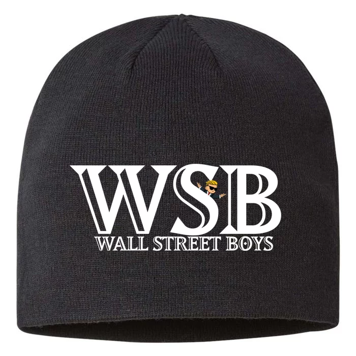 WSB Wall Street Boys 8 1/2in Sustainable Knit Beanie