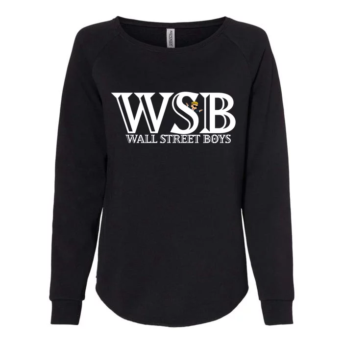 WSB Wall Street Boys Womens California Wash Sweatshirt