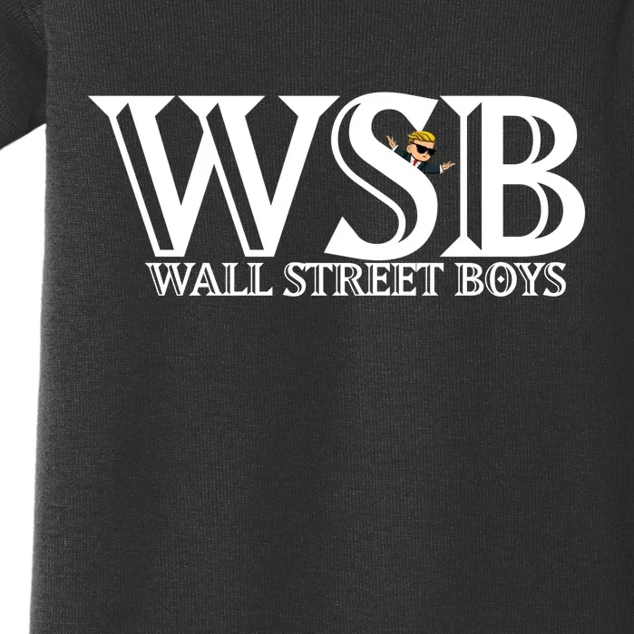 WSB Wall Street Boys Baby Bodysuit