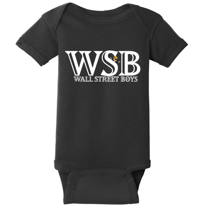 WSB Wall Street Boys Baby Bodysuit