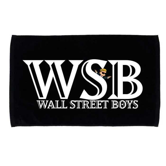 WSB Wall Street Boys Microfiber Hand Towel