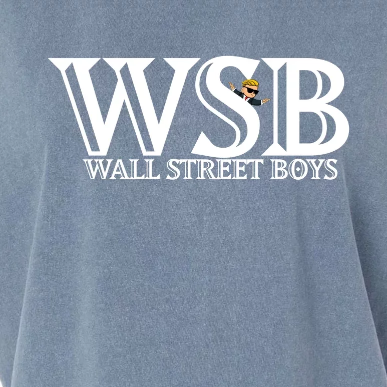 WSB Wall Street Boys Garment-Dyed Women's Muscle Tee