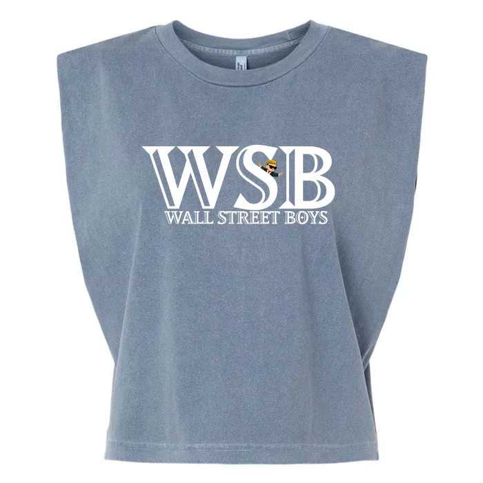 WSB Wall Street Boys Garment-Dyed Women's Muscle Tee