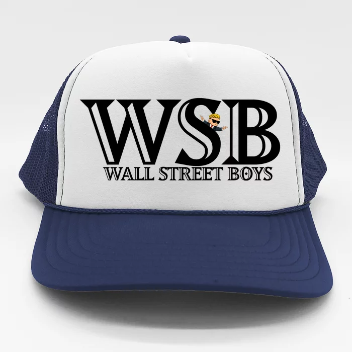 WSB Wall Street Boys Trucker Hat