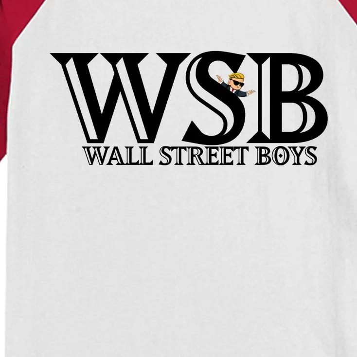 WSB Wall Street Boys Kids Colorblock Raglan Jersey