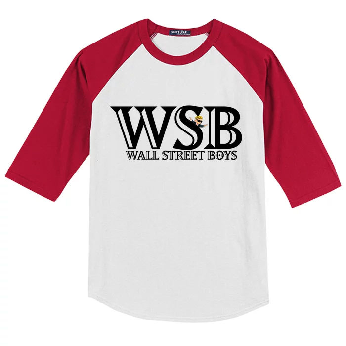 WSB Wall Street Boys Kids Colorblock Raglan Jersey