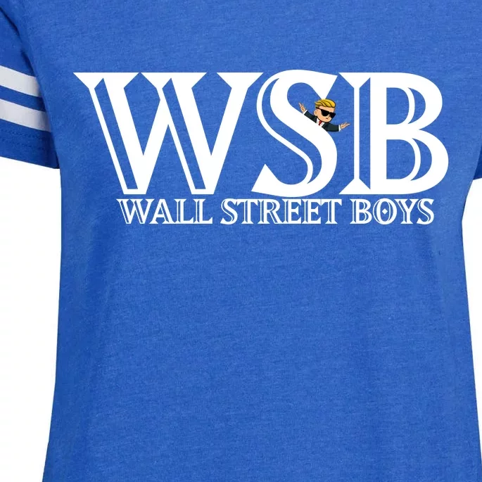 WSB Wall Street Boys Enza Ladies Jersey Football T-Shirt