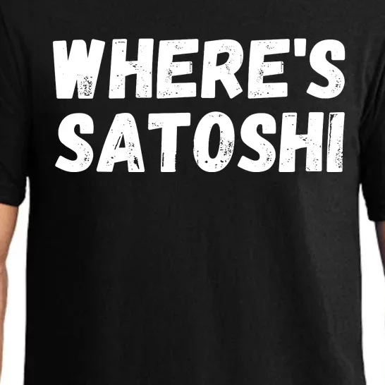 Where’s Satoshi, Bitcoin, DeFi BTC, Est.2009, Crypto Mining Pajama Set