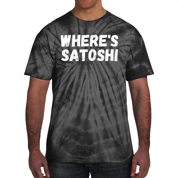 Where’s Satoshi, Bitcoin, DeFi BTC, Est.2009, Crypto Mining Tie-Dye T-Shirt