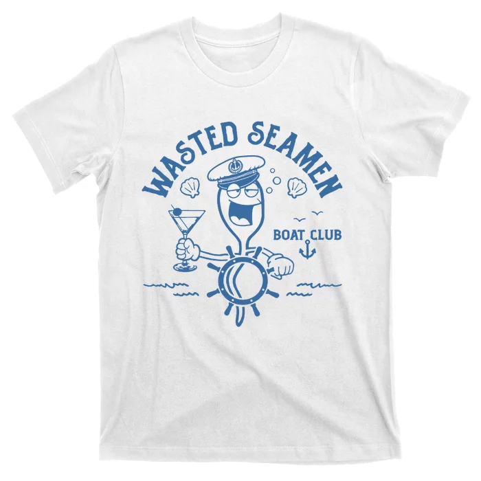 Wasted Seamen Boat Club T-Shirt