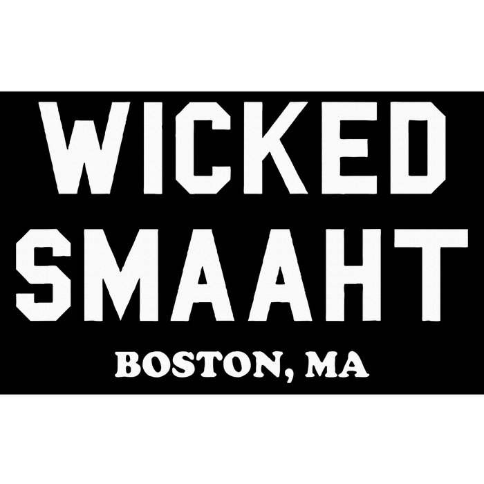 Wicked Smaaht Boston Ma Funny Boston Bumper Sticker