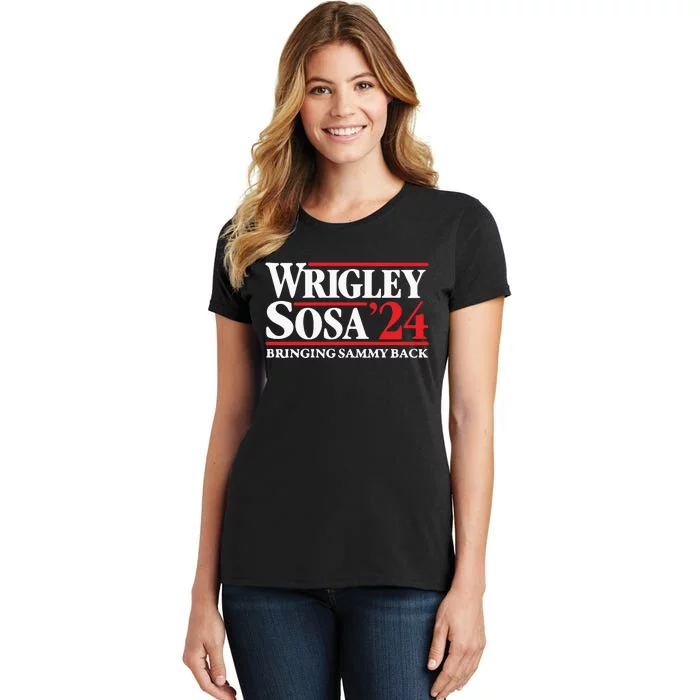 Wrigley Sosa Bringing Sammy Back In 2024 Women's T-Shirt