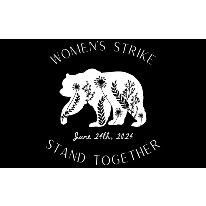 WomanS Strike Bear Stand Together WomanS Strike June 24th Bumper Sticker