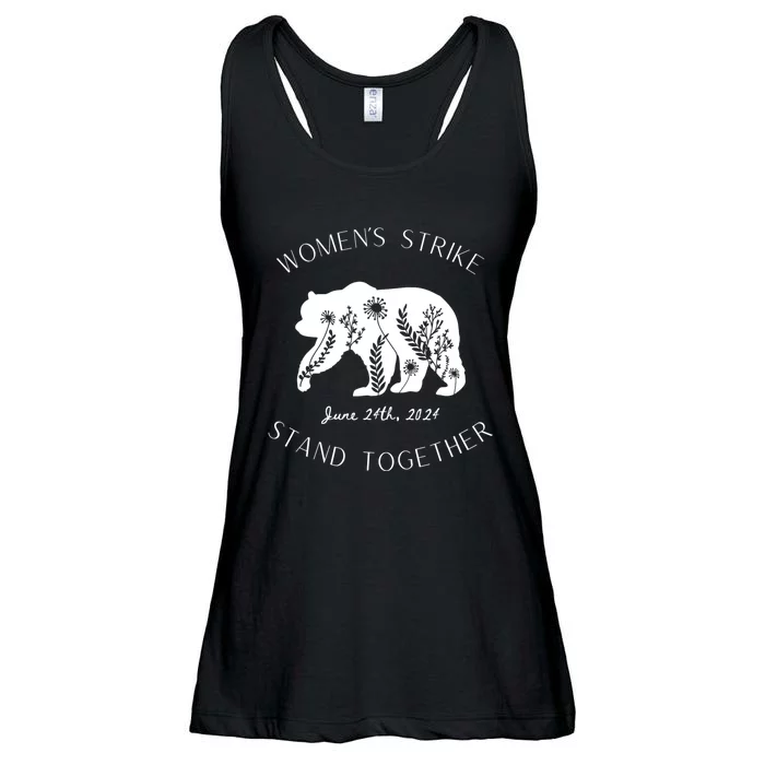 WomanS Strike Bear Stand Together WomanS Strike June 24th Ladies Essential Flowy Tank