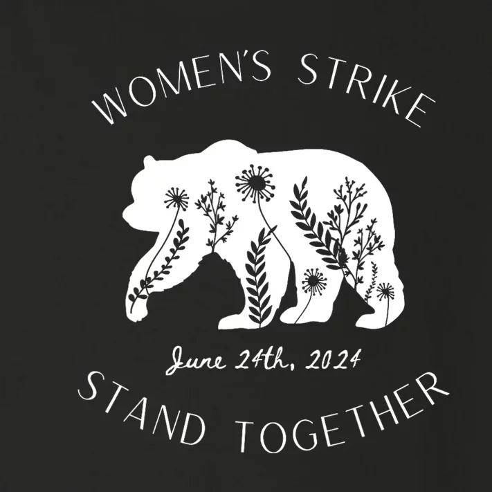 WomanS Strike Bear Stand Together WomanS Strike June 24th Toddler Long Sleeve Shirt