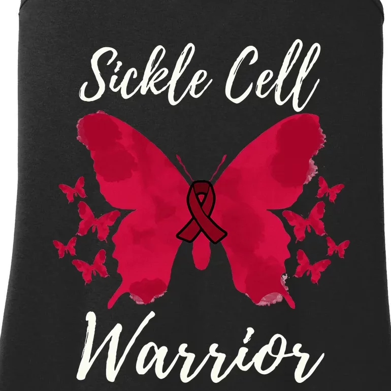 Warrior Sickle Cell Awareness Ladies Essential Tank