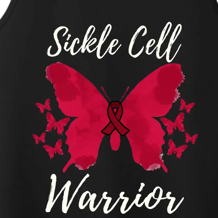 Warrior Sickle Cell Awareness Performance Tank