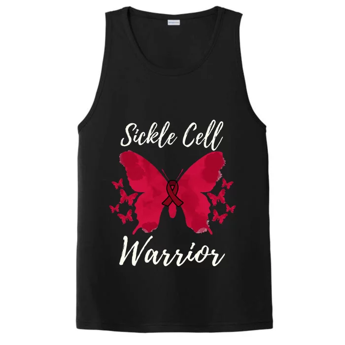 Warrior Sickle Cell Awareness Performance Tank