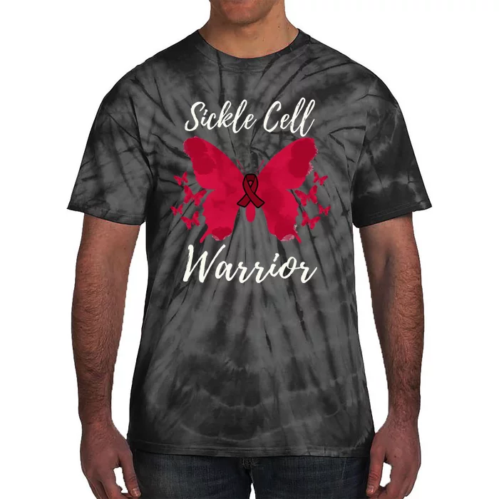 Warrior Sickle Cell Awareness Tie-Dye T-Shirt