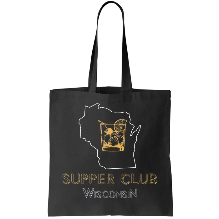 Wisconsin Supper Club And Old Fashioned Tote Bag