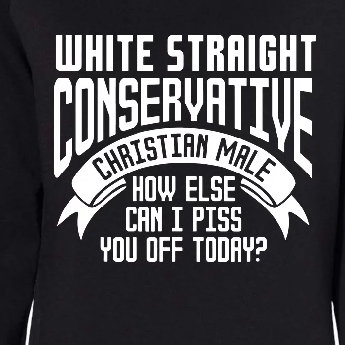 White Straight Conservative Christian Male Womens California Wash Sweatshirt