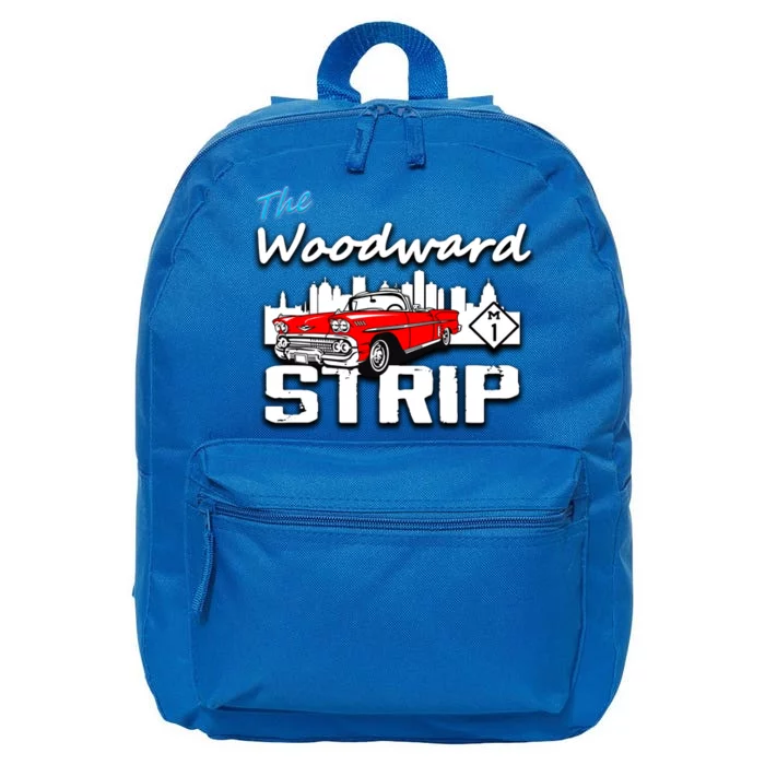 Woodward Strip Classic Car 16 in Basic Backpack