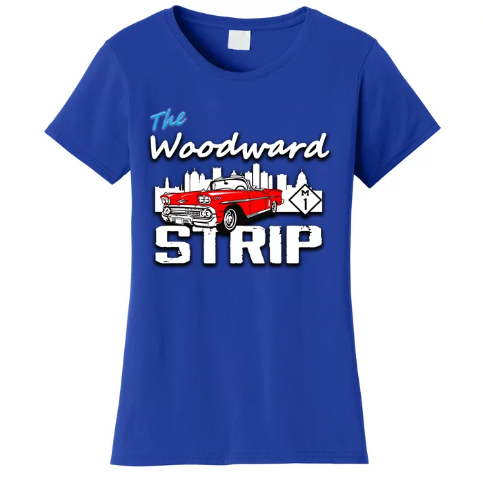 Woodward Strip Classic Car Women's T-Shirt