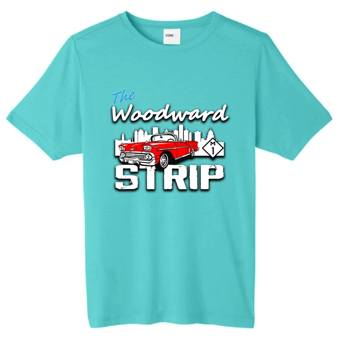 Woodward Strip Classic Car ChromaSoft Performance T-Shirt