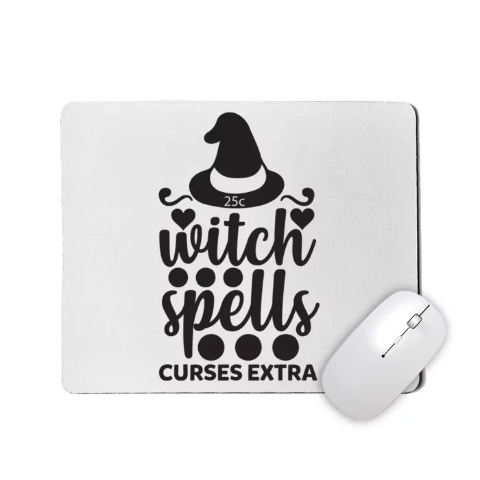 Witch Spells Curses Extra Mousepad