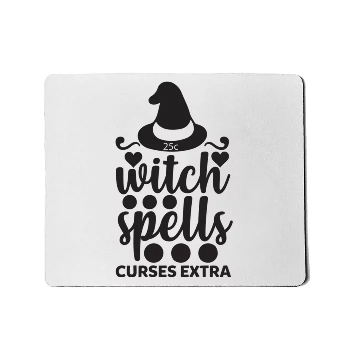 Witch Spells Curses Extra Mousepad